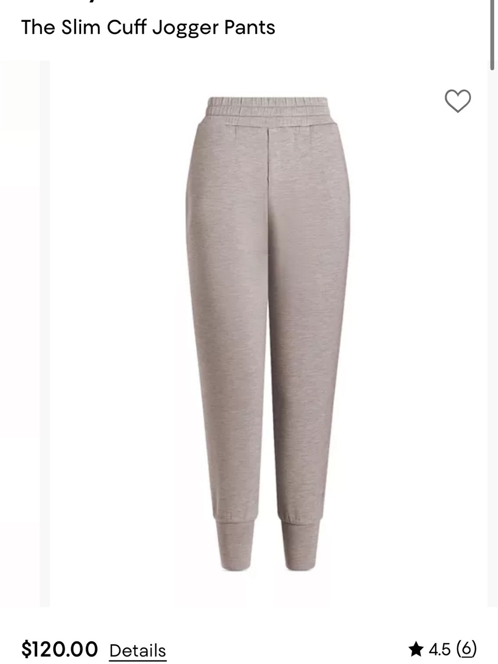 Varley double soft joggers
